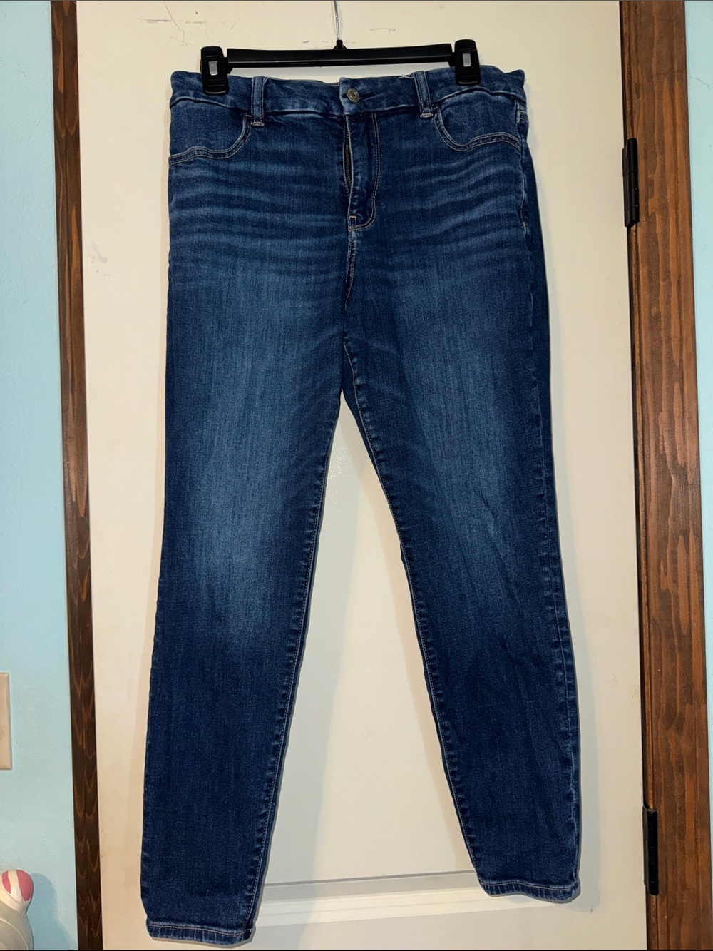 American Eagle Outfitters Dark Blue Skinny Jeans